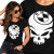 KOSZULKA ŚMIESZNA SKULL BMW